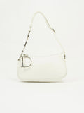 CHRISTIAN DIOR BAG WITH SILVER HARDWARE