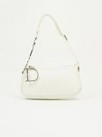 CHRISTIAN DIOR BAG WITH SILVER HARDWARE