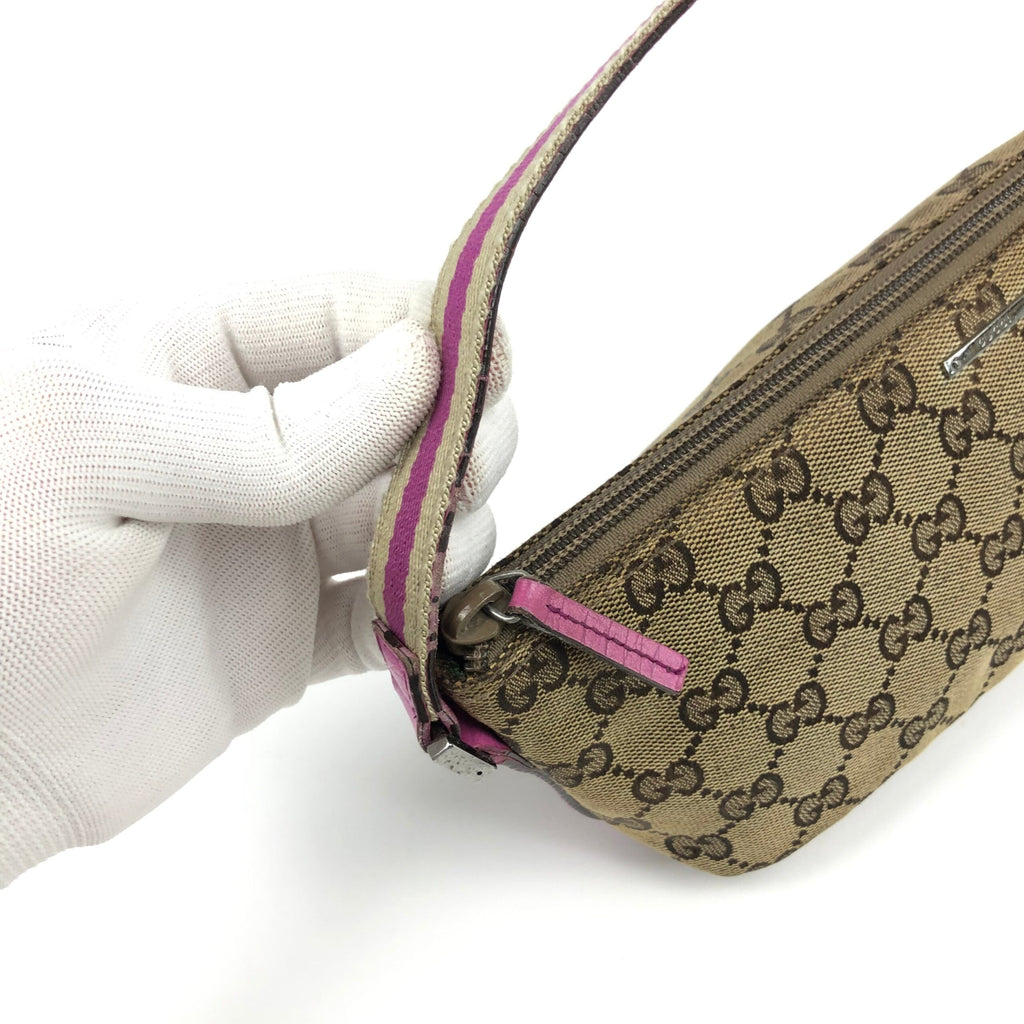 GUCCI MONOGRAM SHOULDER BAG