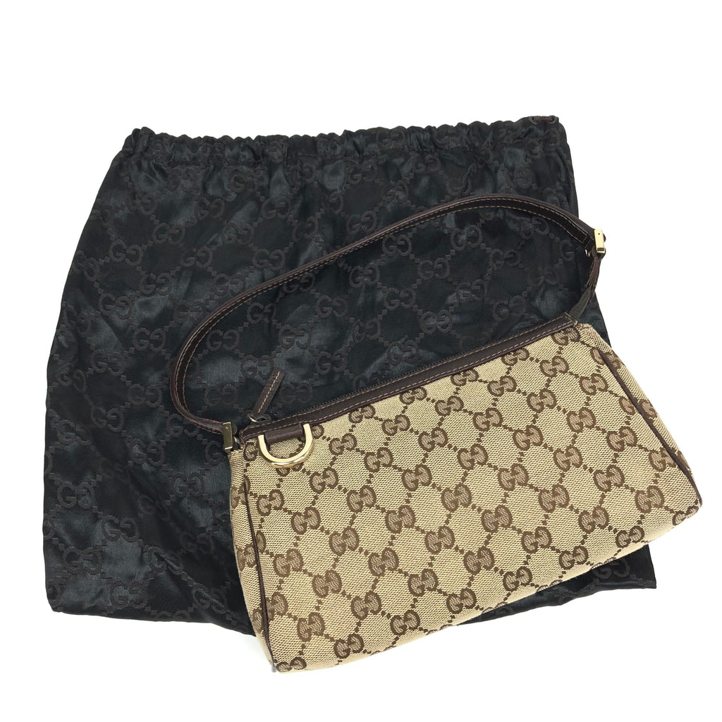 GUCCI MONOGRAM SHOULDER BAG