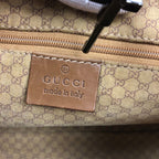 GUCCI JACKIE LEATHER SHOULDER BAG