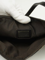 FENDI ZUCCA CRESCENT SHOULDER BAG