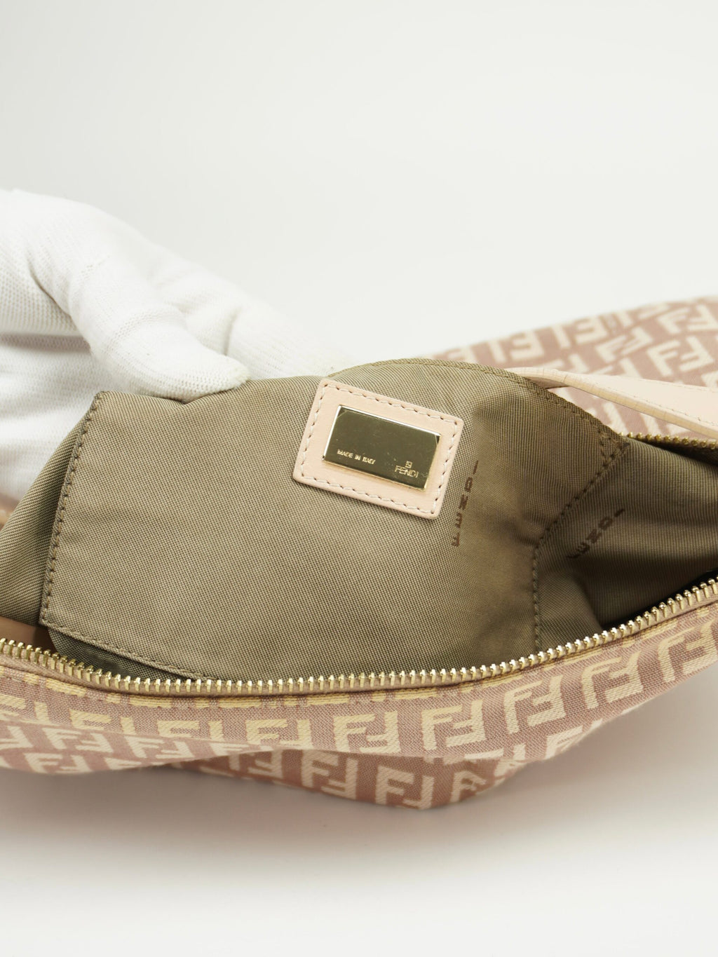 FENDI ZUCCA SHOULDER BAG