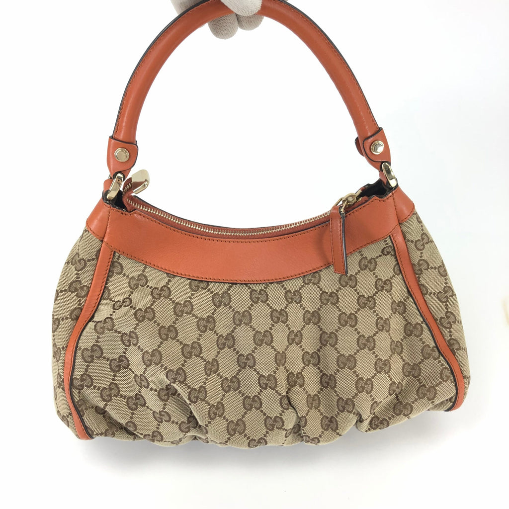 GUCCI ABBEY MONOGRAM SHOULDER BAG
