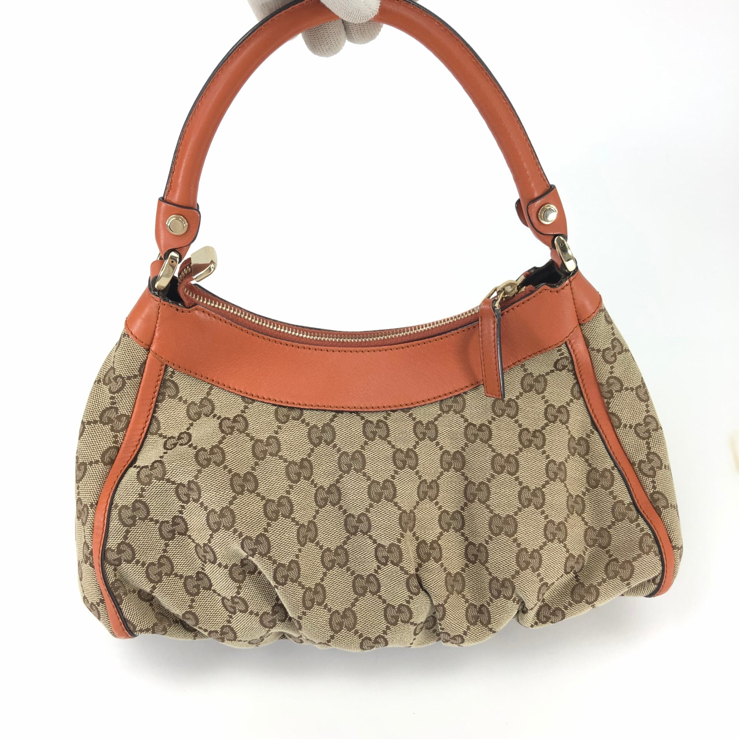 GUCCI ABBEY MONOGRAM SHOULDER BAG