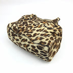 PRADA CALF HAIR LEOPARD SHOULDER BAG