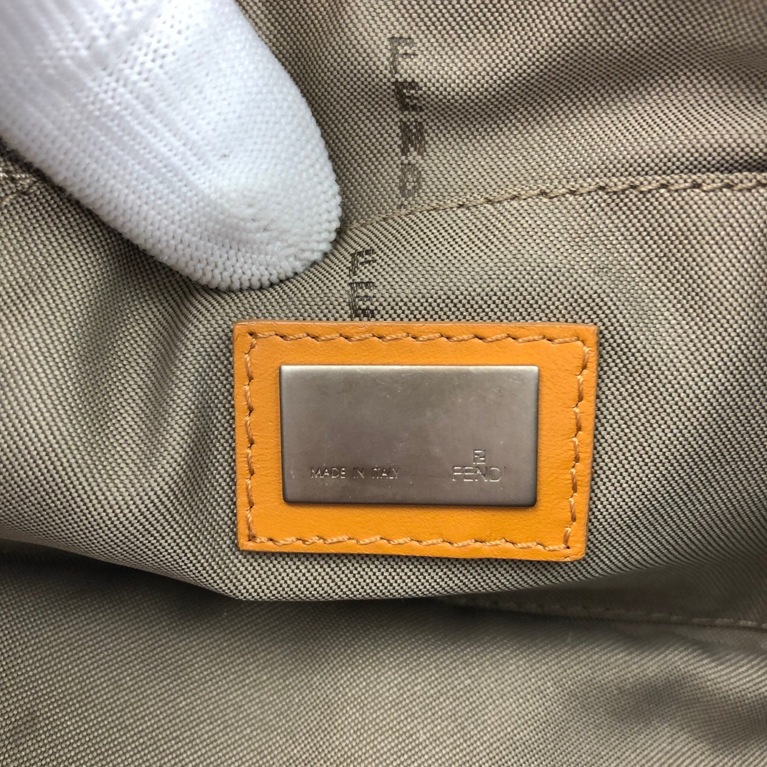 FENDI ZUCCA SHOULDER BAG