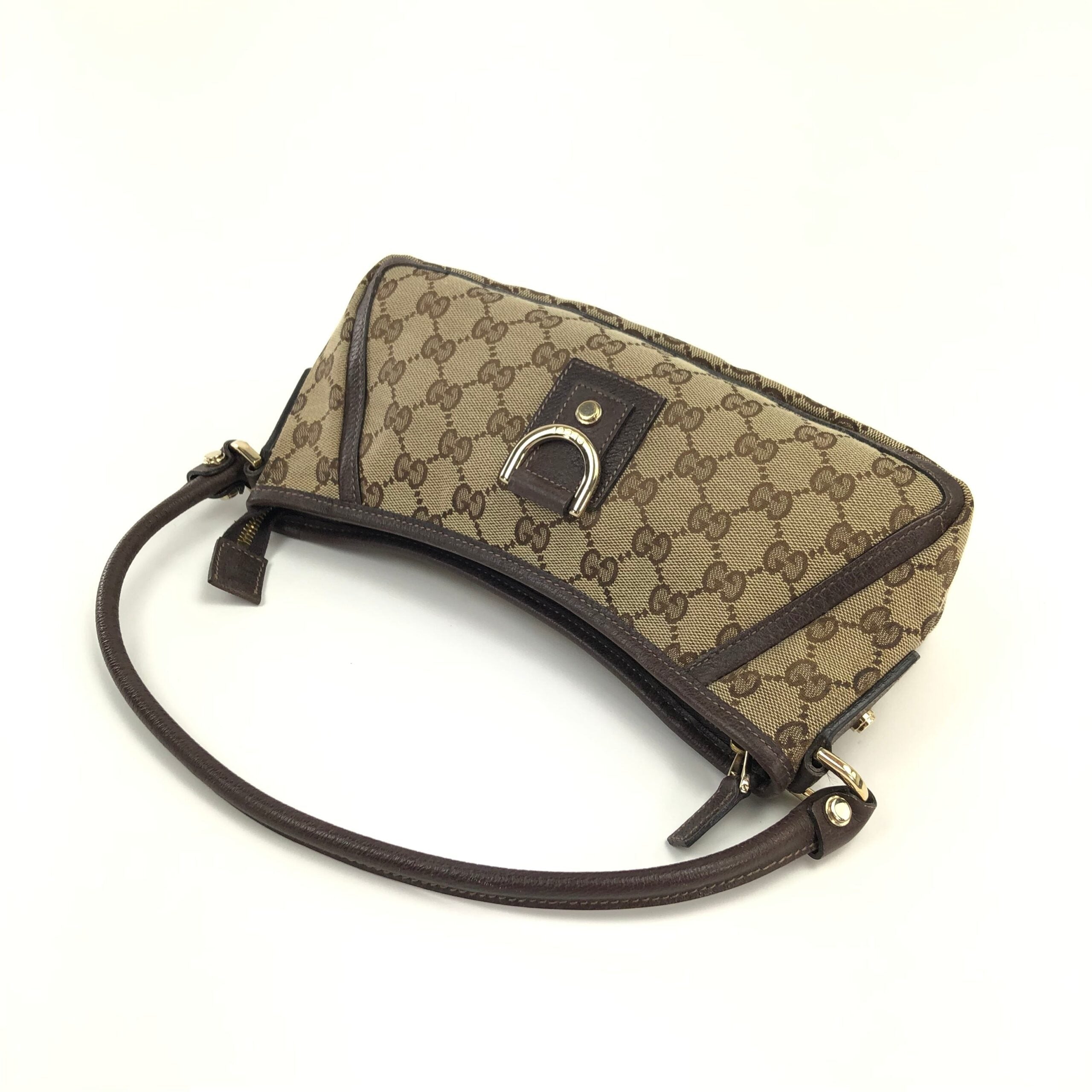 GUCCI MONOGRAM SHOULDER BAG