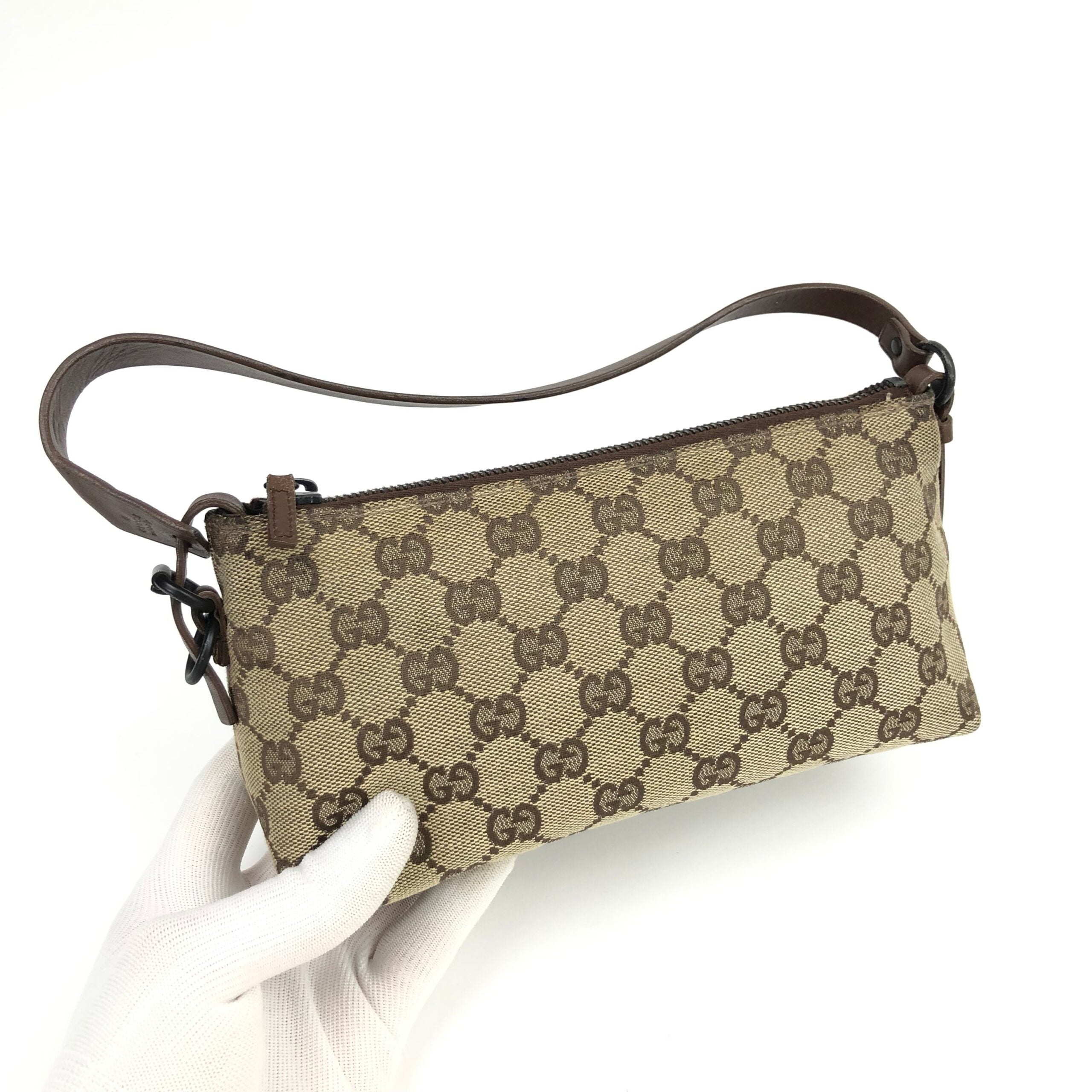 GUCCI MONOGRAM SHOULDER BAG