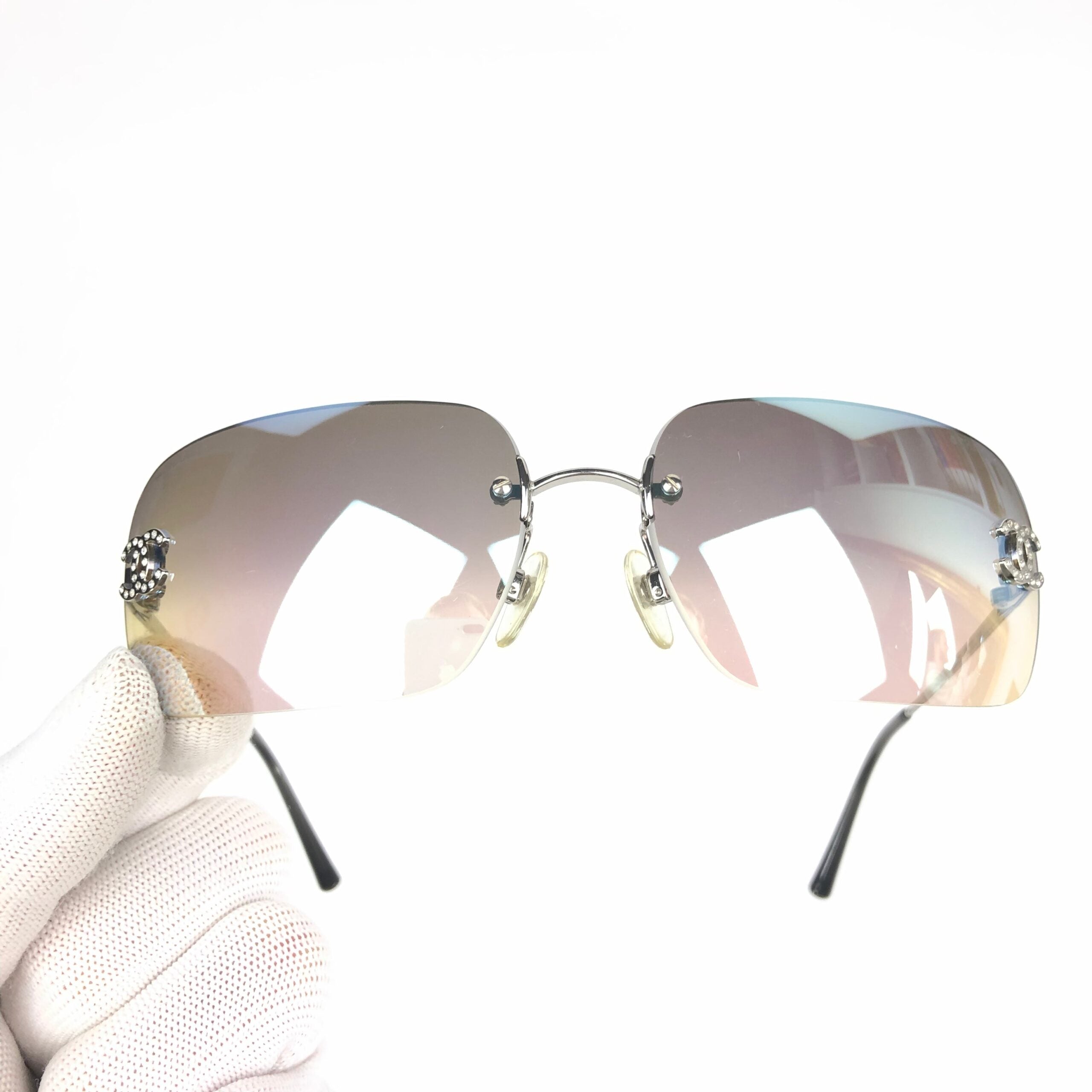 CHANEL RIMLESS SUNGLASSES