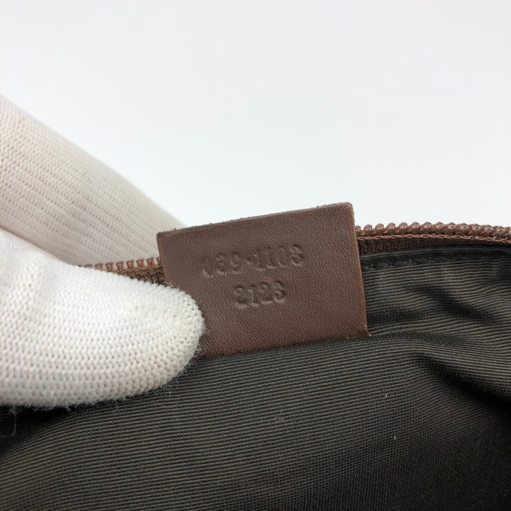 GUCCI MONOGRAM SHOULDER BAG