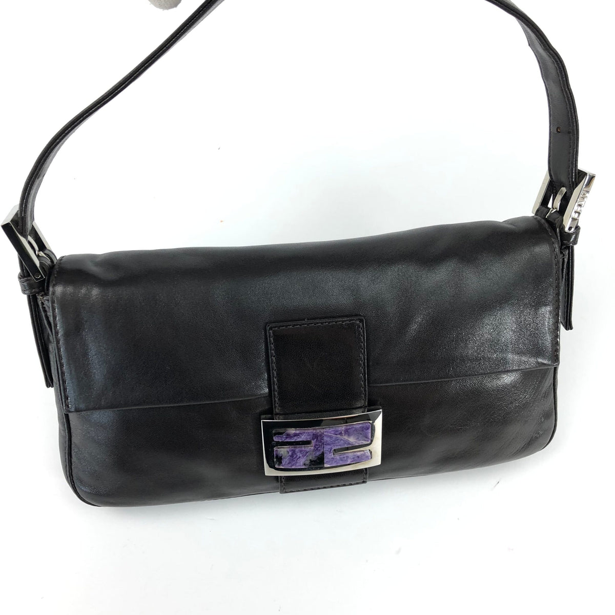 FENDI LEATHER BAGUETTE BAG