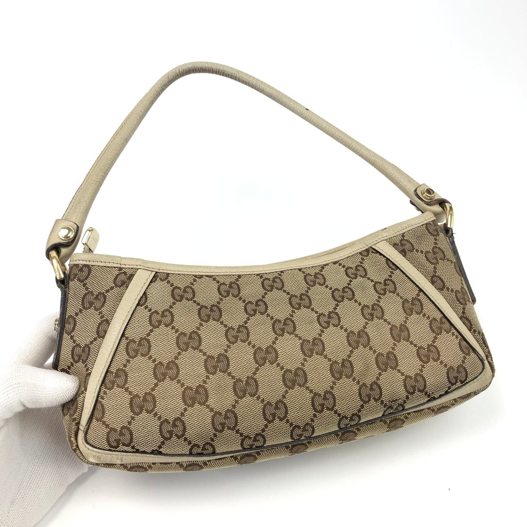GUCCI MONOGRAM SHOULDER BAG