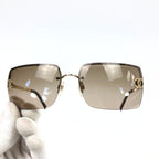 CHANEL RIMLESS SUNGLASSES