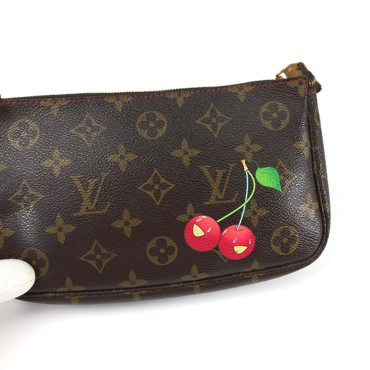 LOUIS VUITTON CHERRY POCHETTE BAG