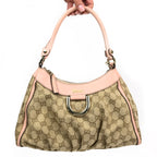 GUCCI ABBEY MONOGRAM SHOULDER BAG