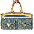 LOUIS VUITTON NEO SPEEDY DENIM BAG