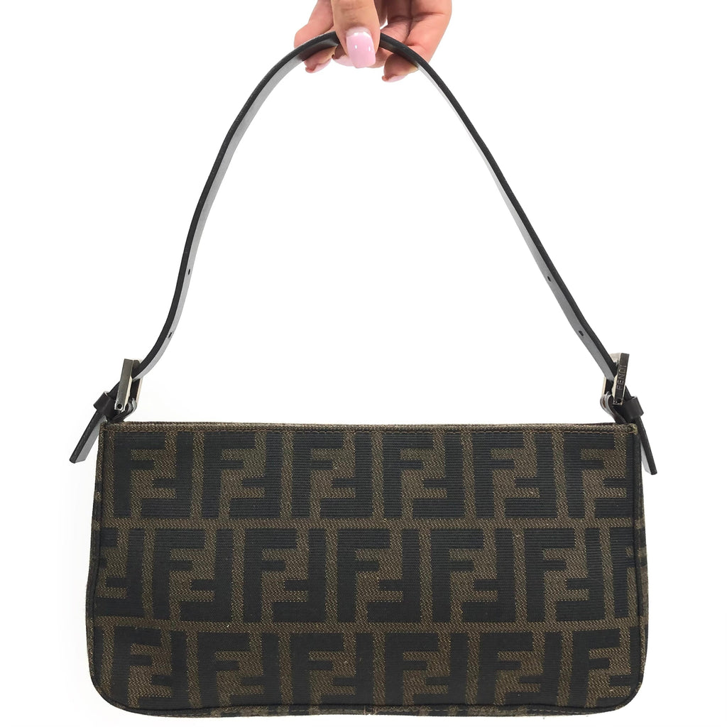 FENDI ZUCCA SHOULDER BAG