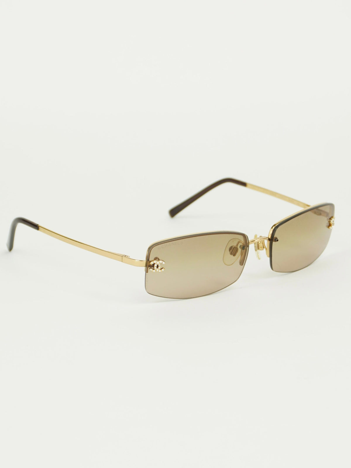 CHANEL RHINESTONE SUNGLASSES