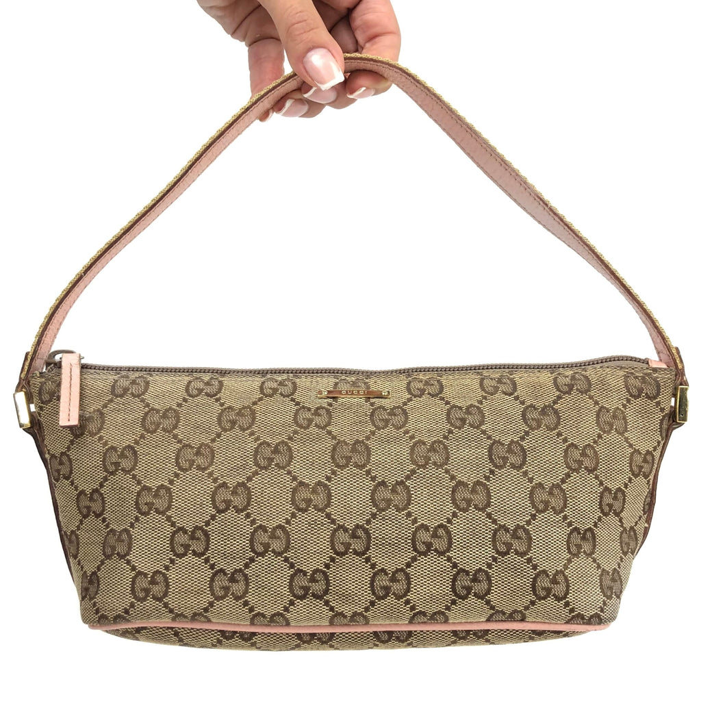 GUCCI MONOGRAM SHOULDER BAG