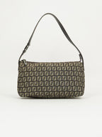 FENDI ZUCCA SHOULDER BAG