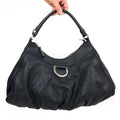 GUCCI MONOGRAM LEATHER ABBEY BAG