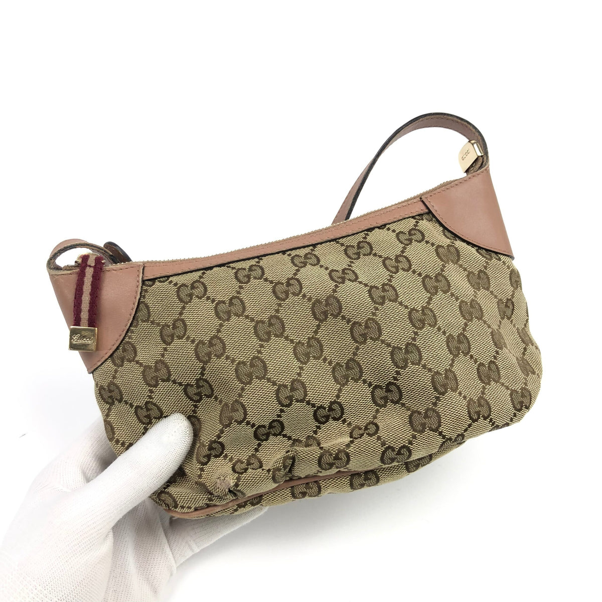 GUCCI MONOGRAM SHOULDER BAG