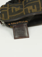 FENDI ZUCCA CLUTCH BAG