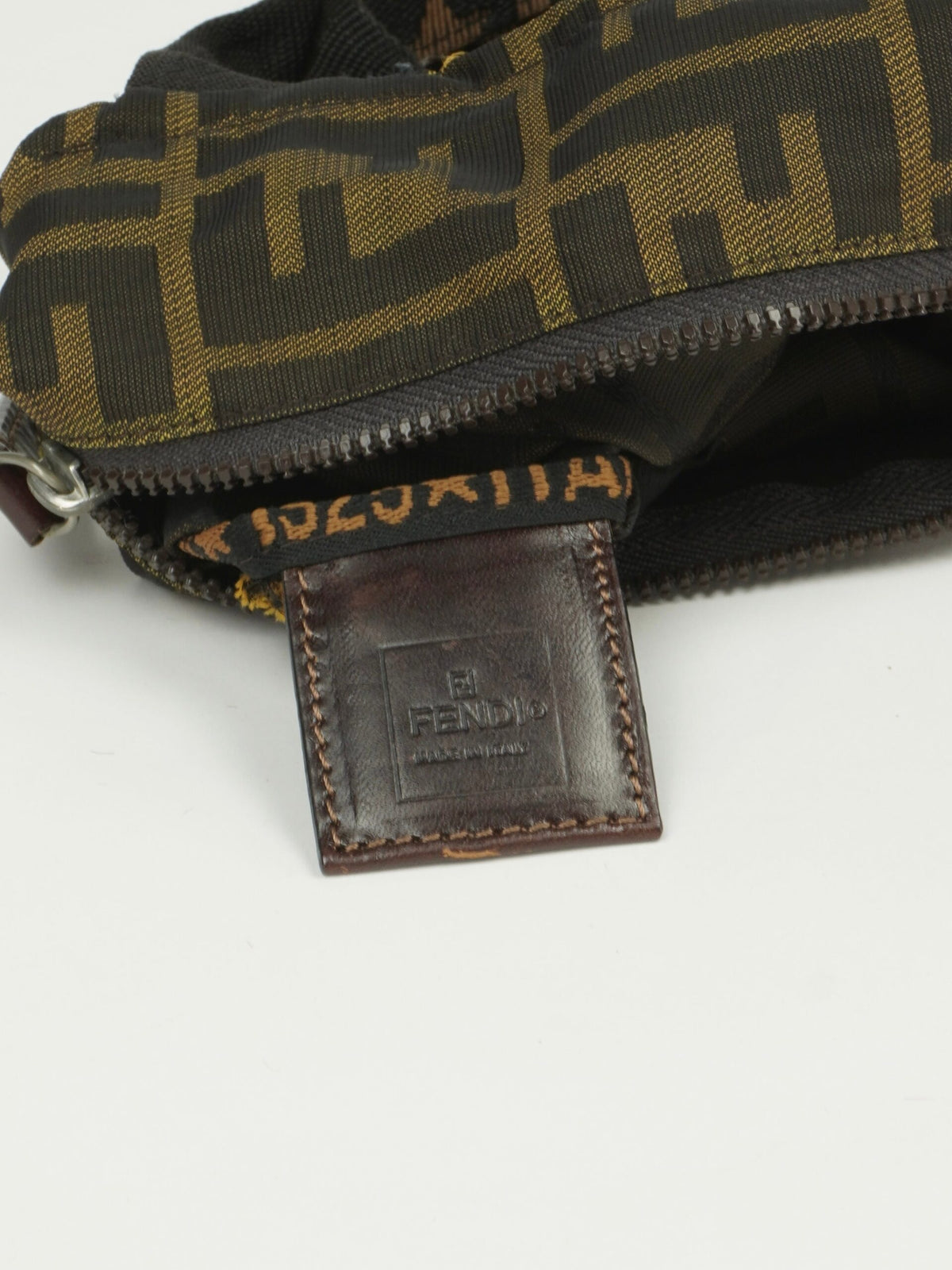 FENDI ZUCCA CLUTCH BAG