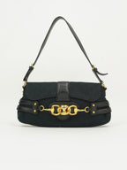 GUCCI MONOGRAM HORSEBIT BAG