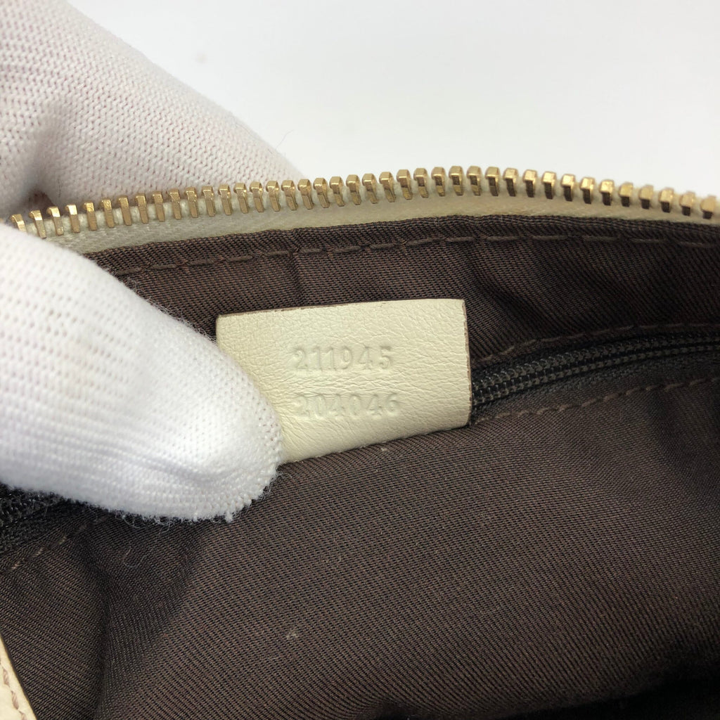 GUCCI MONOGRAM SHOULDER BAG