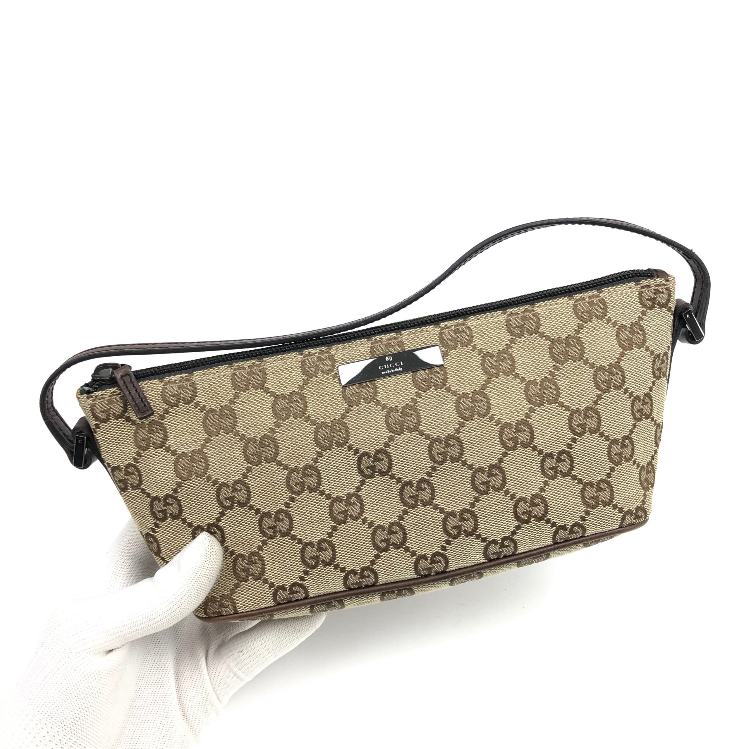GUCCI MONOGRAM SHOULDER BAG