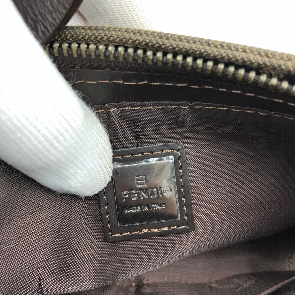 FENDI ZUCCA SHOULDER BAG