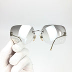CHANEL RIMLESS SUNGLASSES