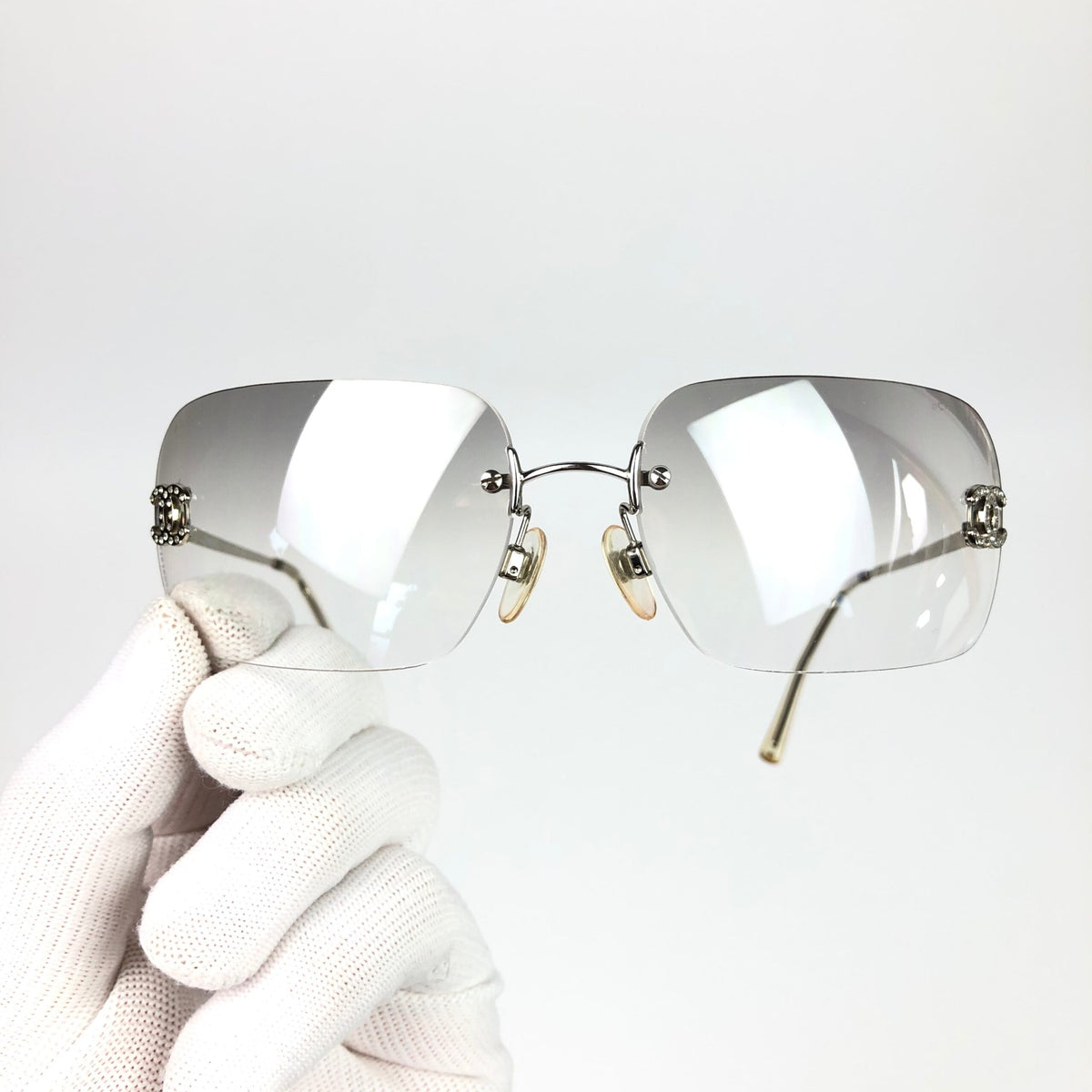 CHANEL RIMLESS SUNGLASSES