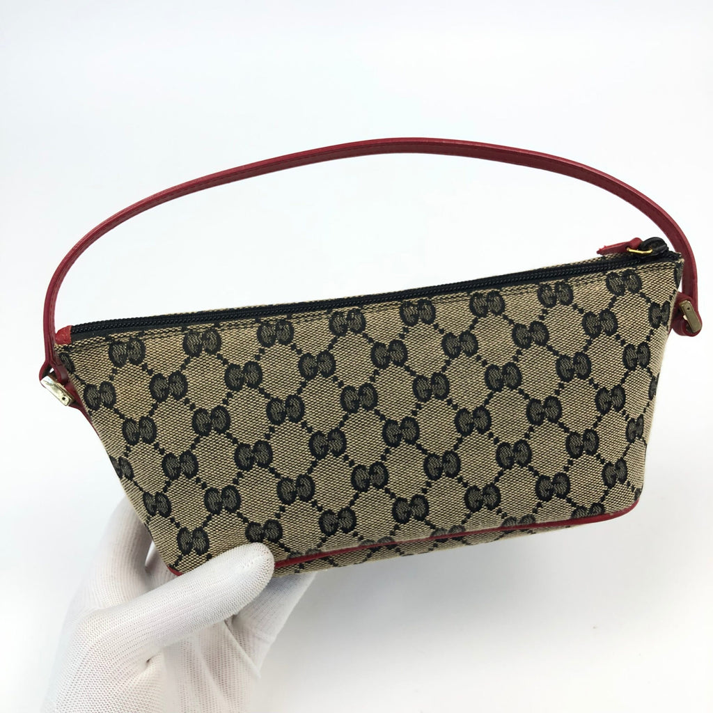 GUCCI MONOGRAM SHOULDER BAG