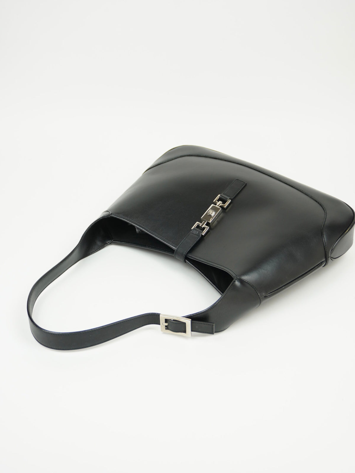 GUCCI LEATHER JACKIE SHOULDER BAG