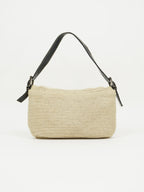 FENDI CROCHET BAGUETTE WITH DIAMANTÉ BUCKLE