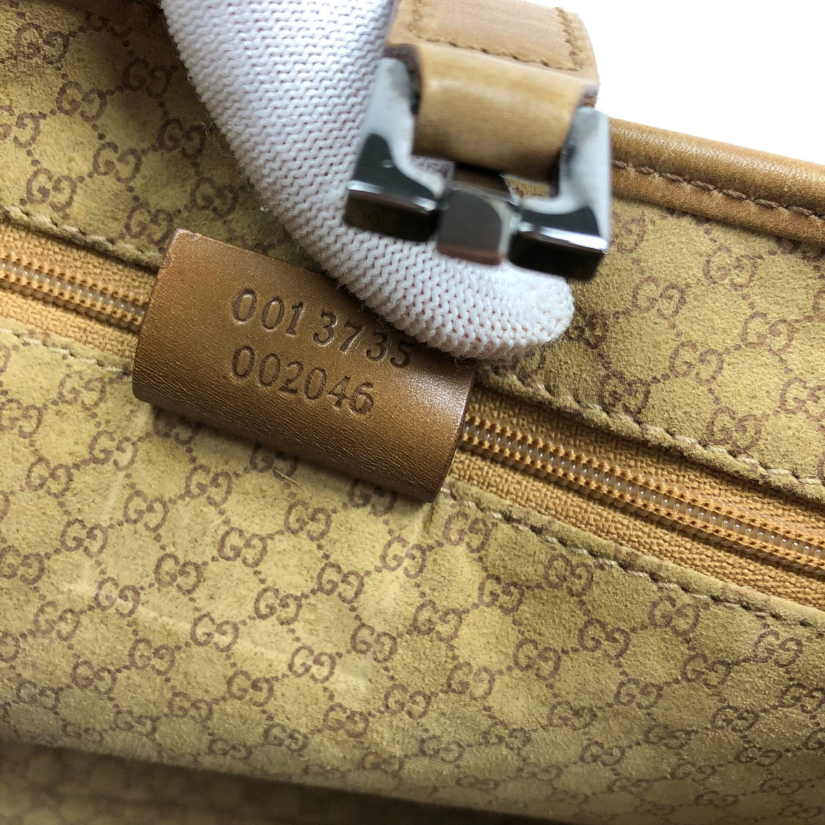 GUCCI JACKIE LEATHER SHOULDER BAG