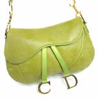 CHRISTIAN DIOR EXOTIC LIZARD DOUBLE SADDLE BAG