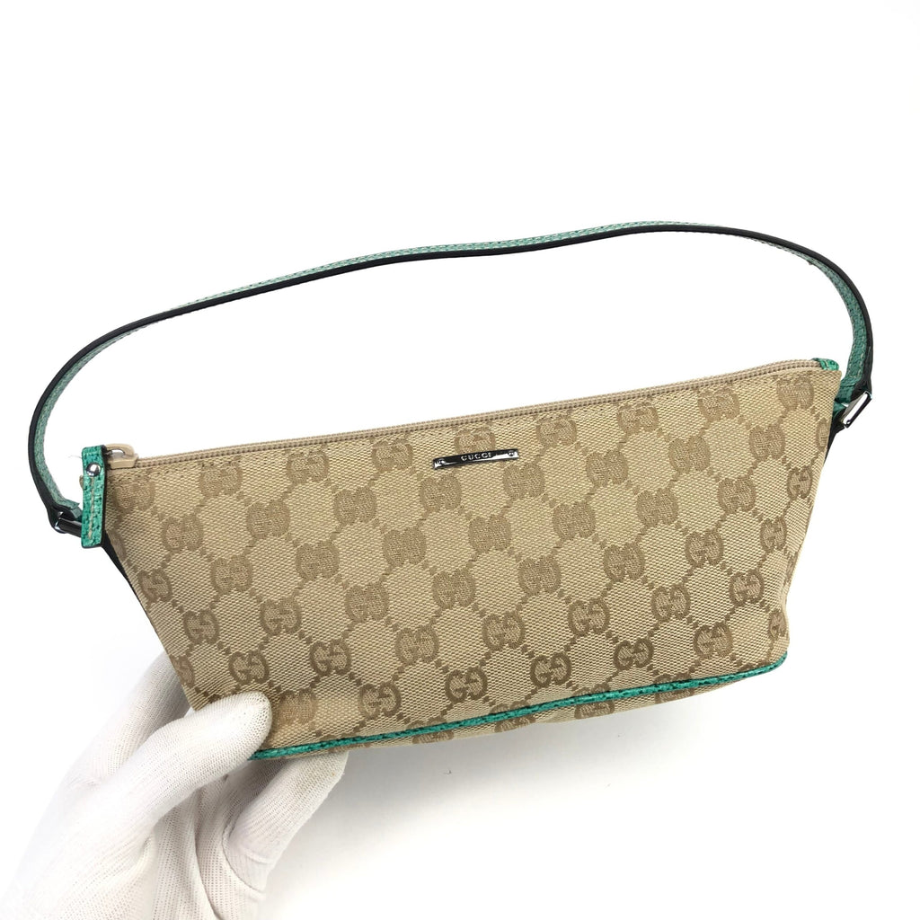GUCCI MONOGRAM SHOULDER BAG