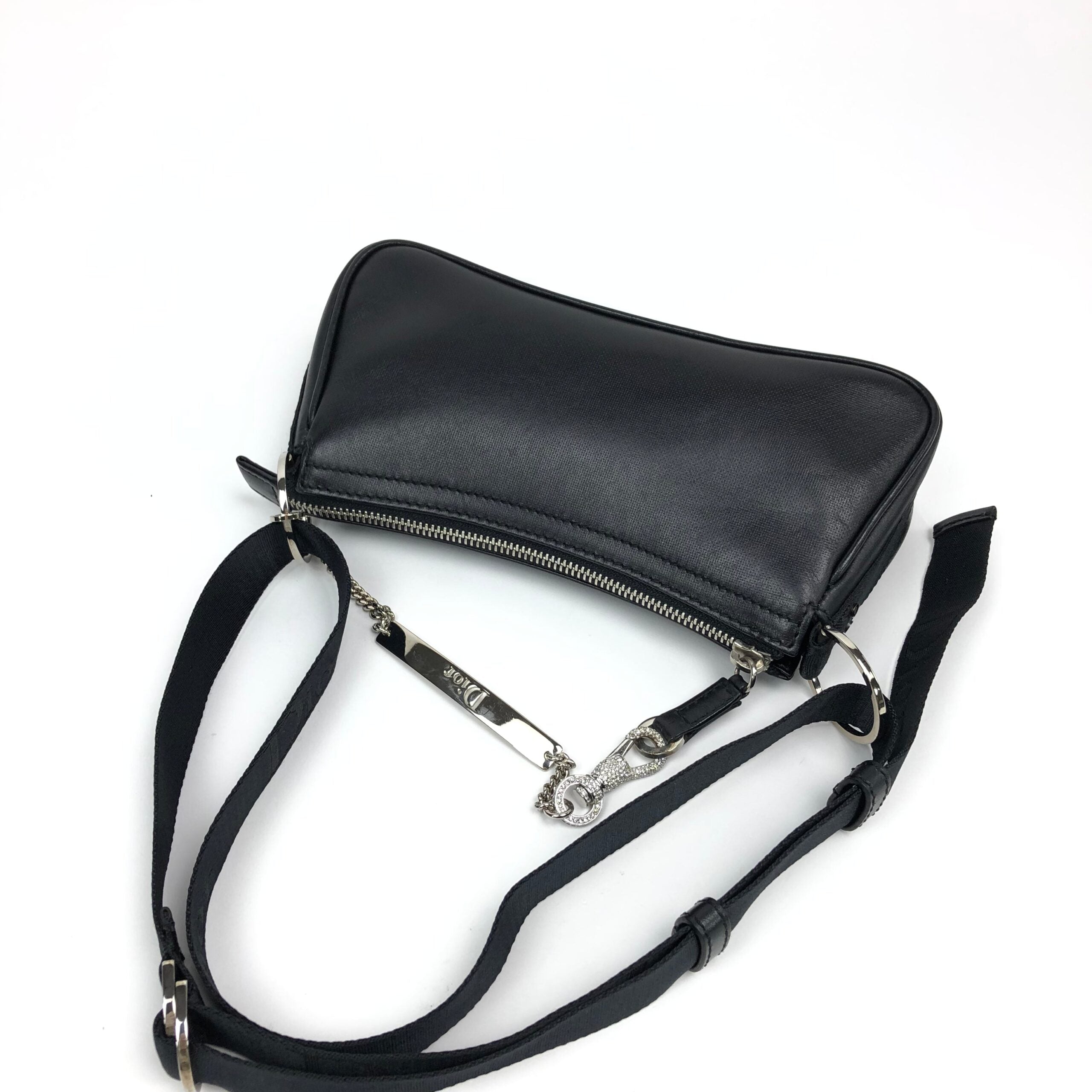 CHRISTIAN DIOR HARDCORE LEATHER SHOULDER BAG