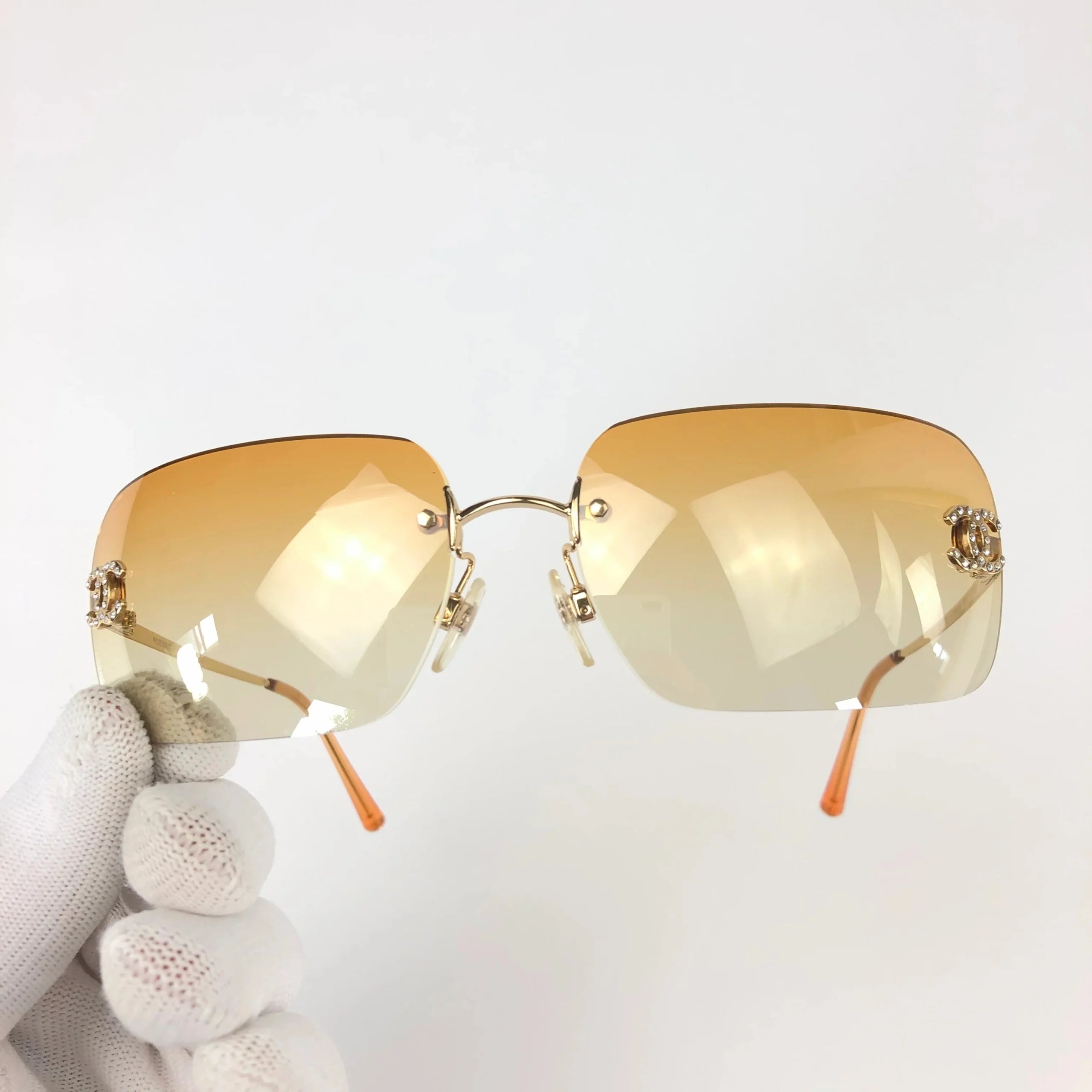 CHANEL RIMLESS SUNGLASSES