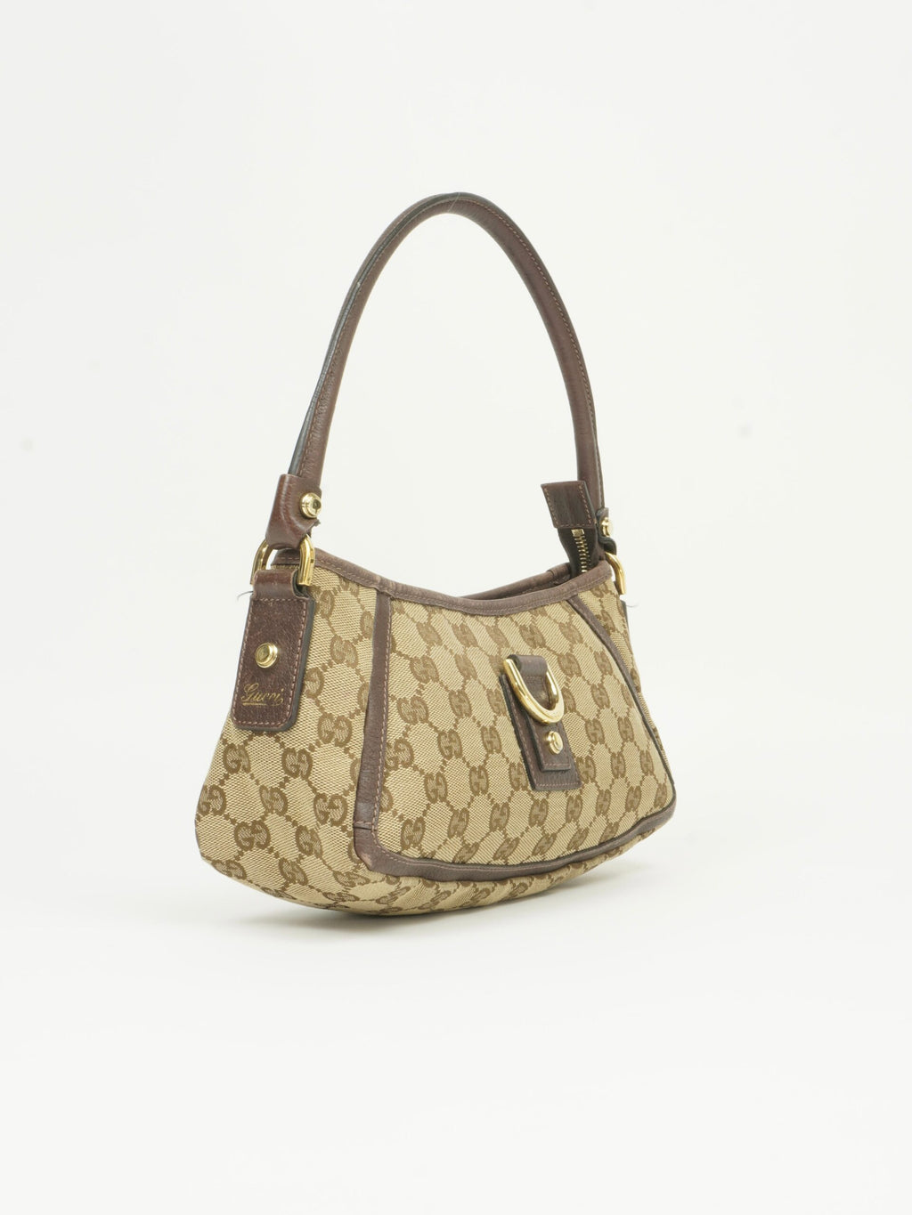 GUCCI MONOGRAM D RING BAG