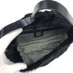FENDI MINK FUR BAGUETTE BAG