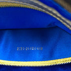 FENDI ZUCCA FLORAL BAGUETTE BAG