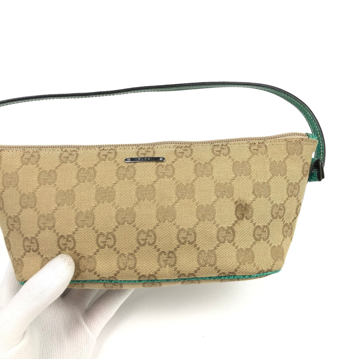 GUCCI MONOGRAM SHOULDER BAG