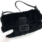 FENDI MINK FUR BAGUETTE BAG