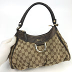 GUCCI MONOGRAM ABBEY SHOULDER BAG