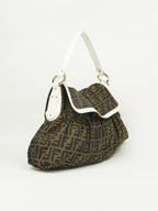 FENDI ZUCCA SHOULDER BAG